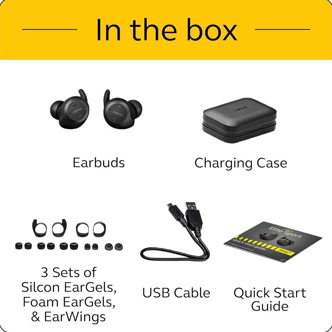 Jabra waterproof 2024 wireless earbuds