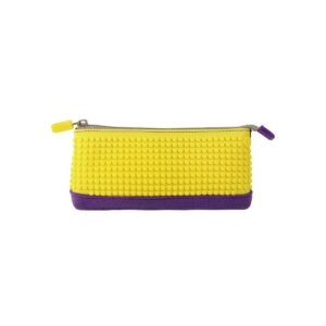 Upixel WY-B002 Pencil Case – Purple/Yellow | Stylish & Customizable Pencil Case
