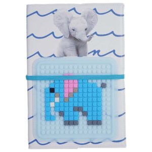 Upixel U18-016 The Union of the Little Diary – Blue | Creative & Stylish Pixel Art Diary (21.8 x 15 cm)