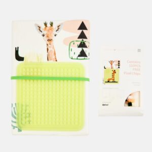 Upixel U18-016 The Union of the Little Diary – Green | Creative & Stylish Pixel Art Diary (21.8 x 15 cm)