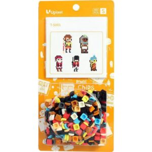 Upixel T-S001 Pixel Sets – 480 Extra Pixels | Colorful Pixel Blocks for Creative Customization