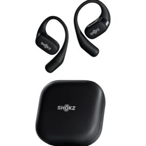 SHOKZ OpenFit - Open-Ear True Wireless Bluetooth Headphones , Black