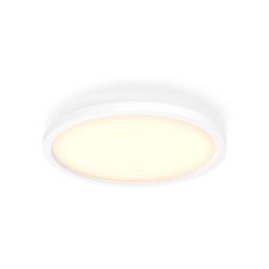 Philips Hue White Ambiance Aurelle Hue Round Panel Light.