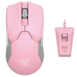 Razer Viper Ultimate Wireless Gaming Mouse with Charging Dock, Quartz RZ01-03050300-R3M1